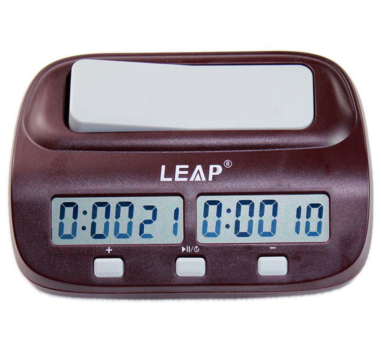 นาฬิกาจับเวลาหมากรุกแบบดิจิตอล Leap Digital Clock PQ9907s