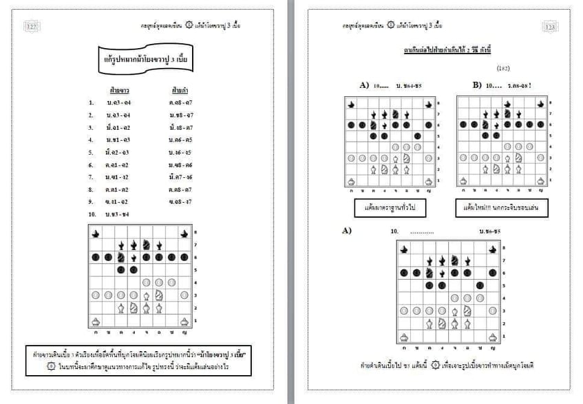 หนังสือหมากรุกไทย กลยุทธ์สุดยอดเซียน ฉบับม้าโยงขวา 1 (สุดยอดเซียนนกกระจิบ)