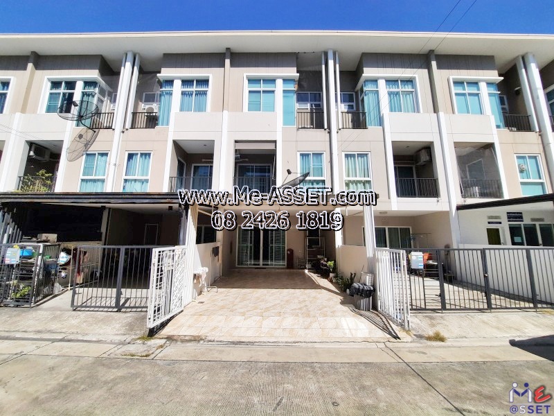 ขายทาวน์โฮม ย่าน มีนบุรี พระยาสุเรนทร์ บางชัน คลองสามวา : ม.ซิกเนเจอร์ รามอินทรา109 Sixnature Ramintra 109 : 3 ชั้น 22.5 ตร.วา