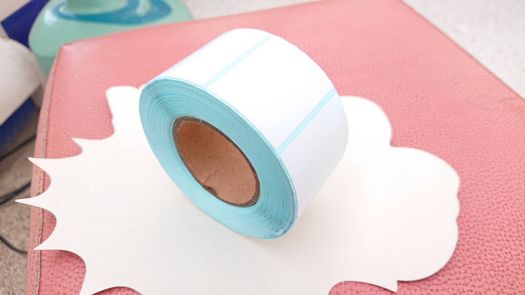 สติ๊กเกอร์บาร์โค้ดความร้อน(แนวนอน) เทอร์มอล สติ๊กเกอร์ ลาเบลม้วน ป้ายสติ๊กเกอร์ ฉลาก ฉลากการจัดส่ง สติ๊กเกอร์บาร์โค้ด กระดาษความร้อน ขนาด 40*30*800ดวง#4030800