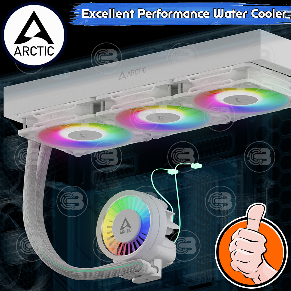 [CoolBlasterThai] ARCTIC Liquid Freezer III PRO 420 White (All-In-One CPU Water Cooler) (LGA1851/1700/AM5/AM4)