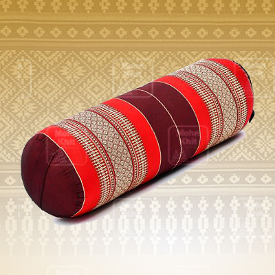 หมอนข้างกลมใหญ่,หมอนข้างตอปิโด,หมอนข้างขิด // Long Bolster Supportive Pilates Roll Cushion 65x25x25 cm