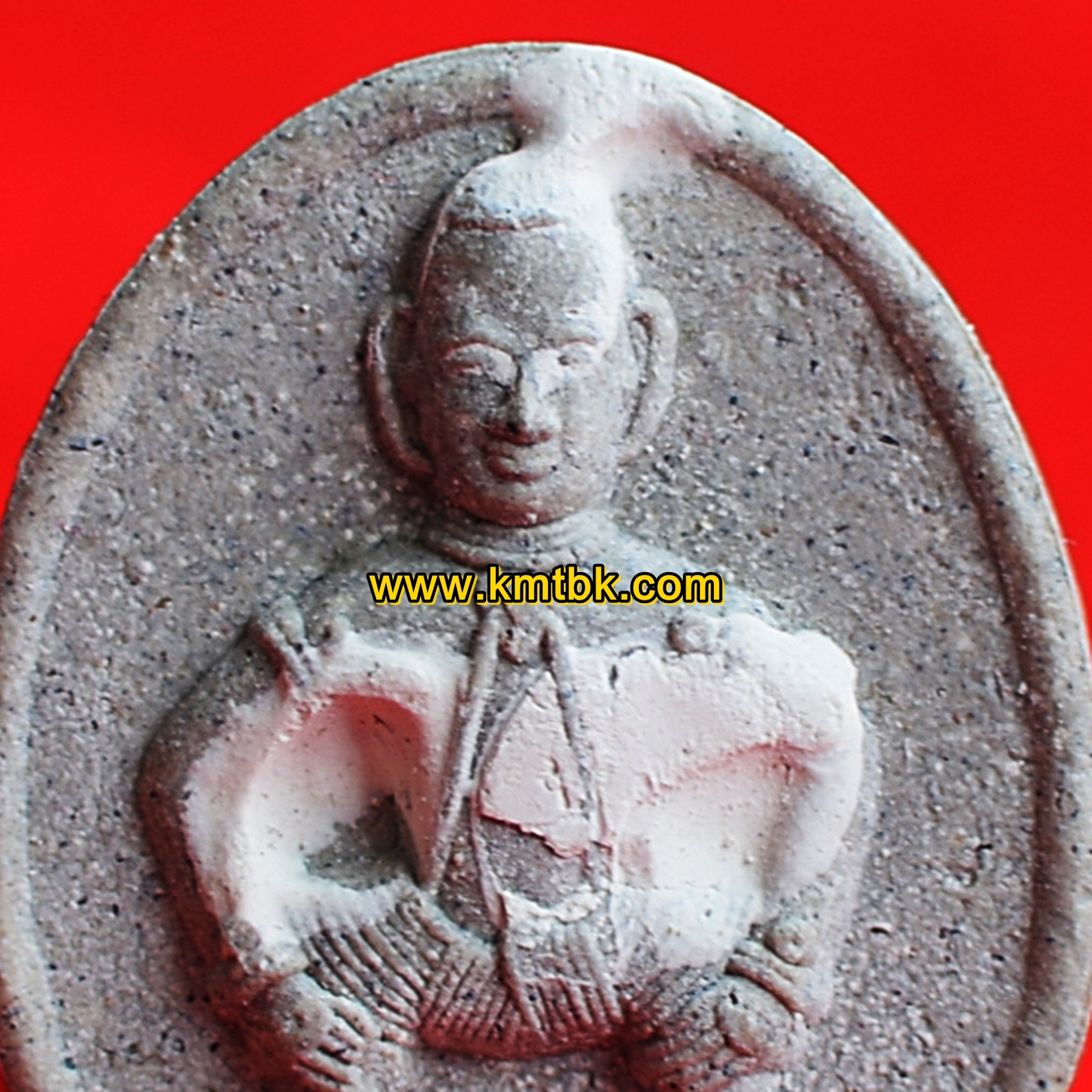 พระสีสะแลงแงง หลวงปู่แย้ม วัดสามง่าม จ.นครปฐม เนื้อผง ขนาดพกพา ของแท้จากวัด
