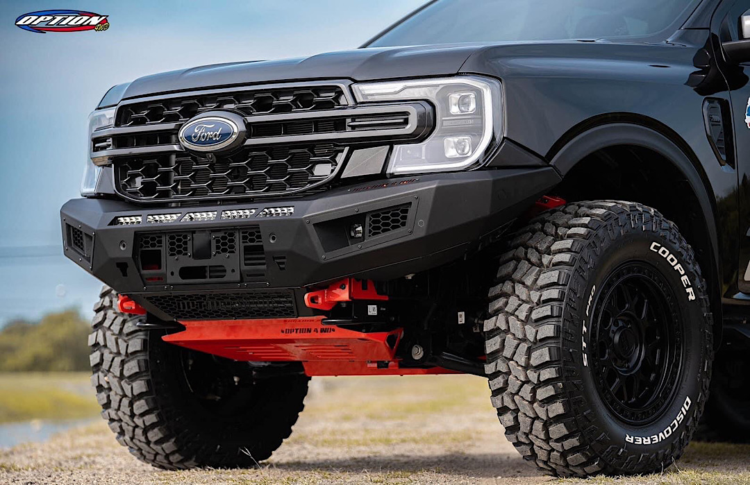 กันชนหน้า กันชนเหล็ก Next Gen Ranger 2022 ฟอร์ดเรนเจอร์ รุ่น Option4WD V.1