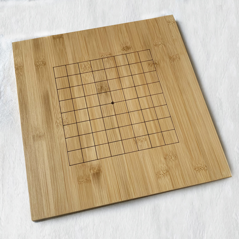 กระดานหมากล้อมไม้ไผ่ 9/13 เส้น