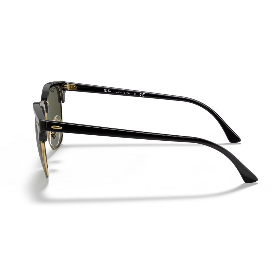 แว่นกันแดด Ray-Ban RB3016 W0365 Clubmaster Black/Gold G-15 S.51
