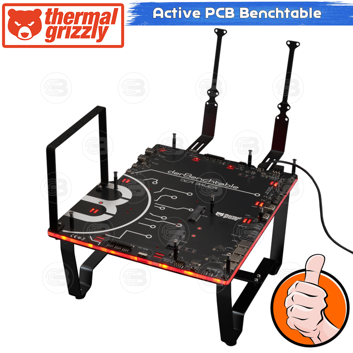 [CoolBlasterThai] Thermal Grizzly Der8enchtable Active PCB Benchtable