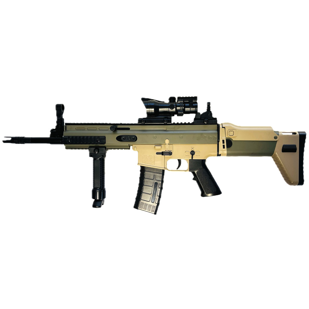ปืนเจล ปืนเจลไฟฟ้า รุ่น SCAR (Semi Auto&Full Auto)