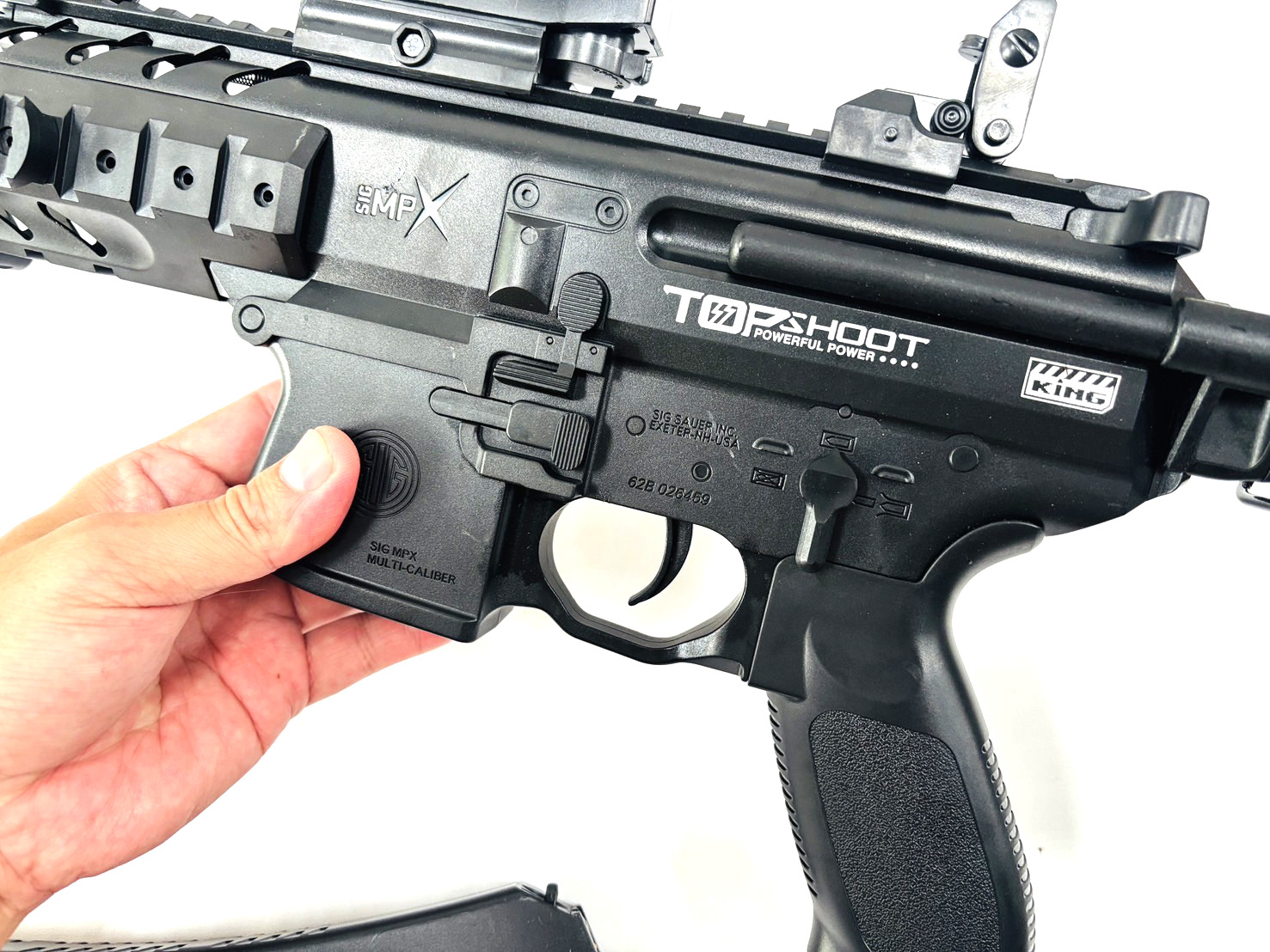 ปืนเจล ปืนเจลไฟฟ้า รุ่น MPX (Semi&Full&Blowback)