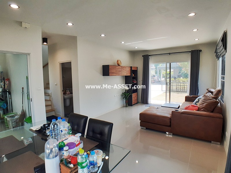 ขายบ้านเดี่ยว ม.คณาสิริ ศาลายา ถ.สำเร็จพัฒนา ต.ศาลากลาง อ.บางกรวย นนทบุรี ใกล้ ม.มหิดล / พื้นที่ 2 ชั้น 53.1 ตารางวา