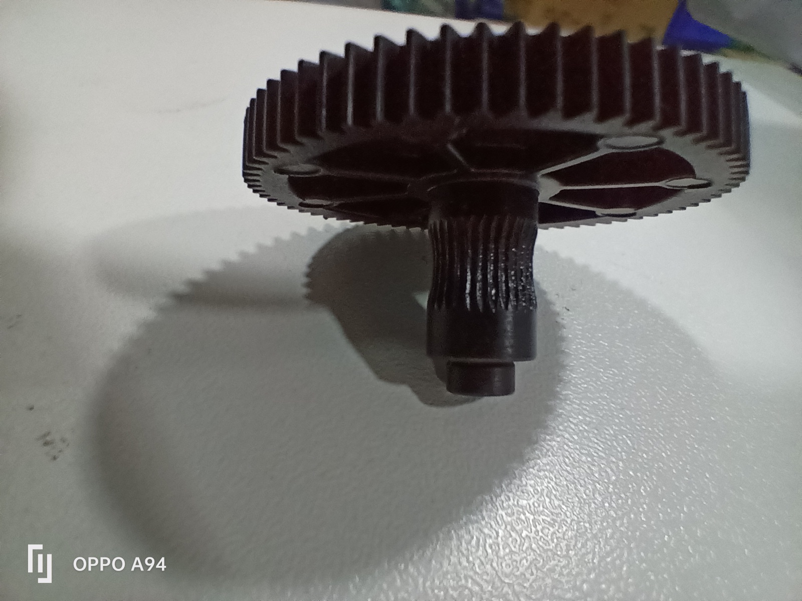 Titan extruder large & small gear wheels.