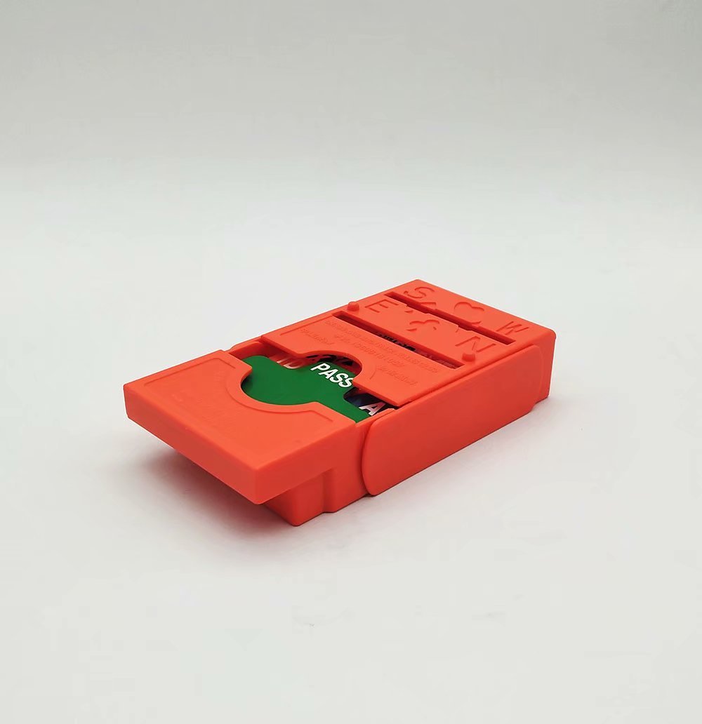 กล่องประมูล Bidding Box การ์ดกระดาษ