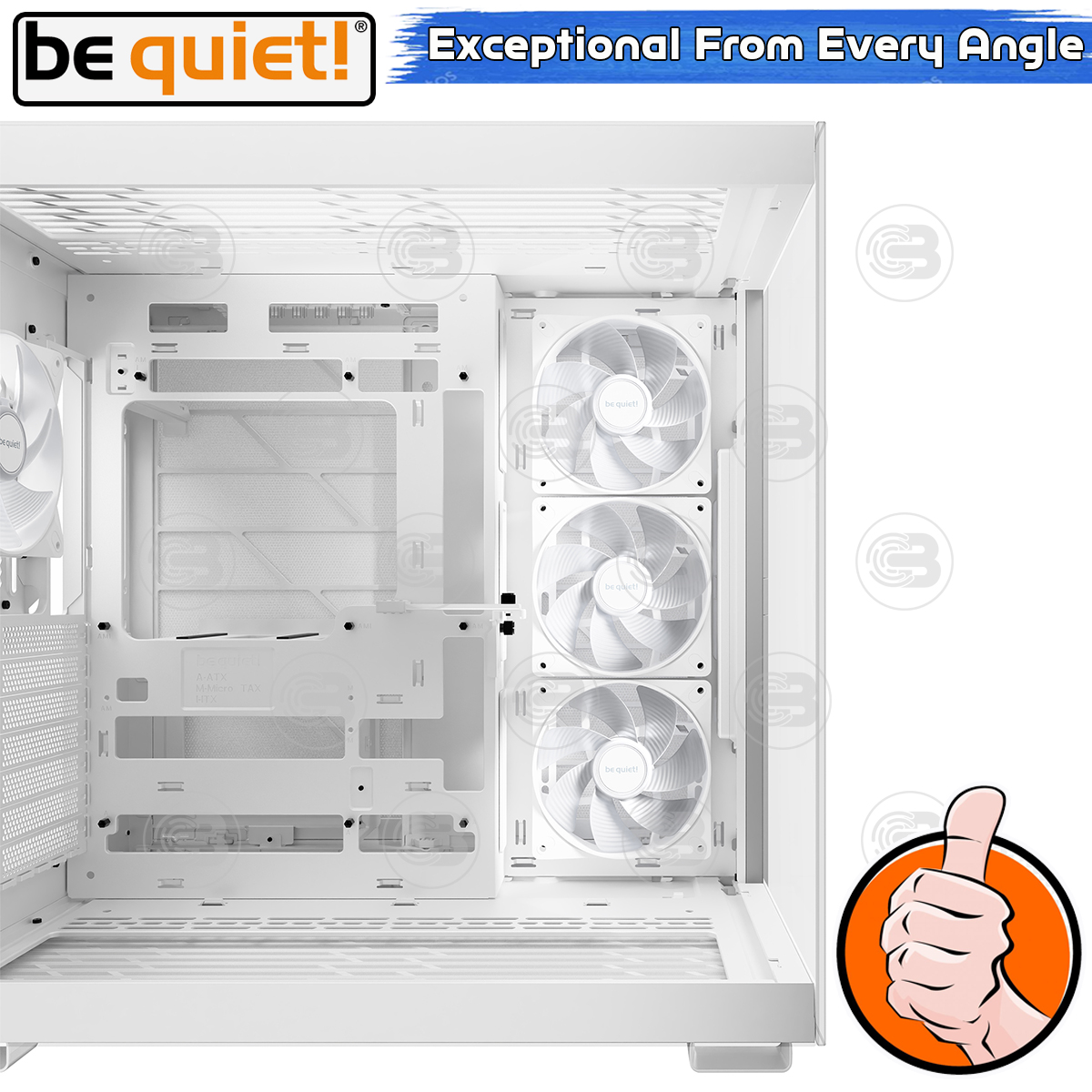 [CoolBlasterThai] Be Quiet LIGHT BASE 600 LX White PC Case (BGW68) ประกัน 3 ปี