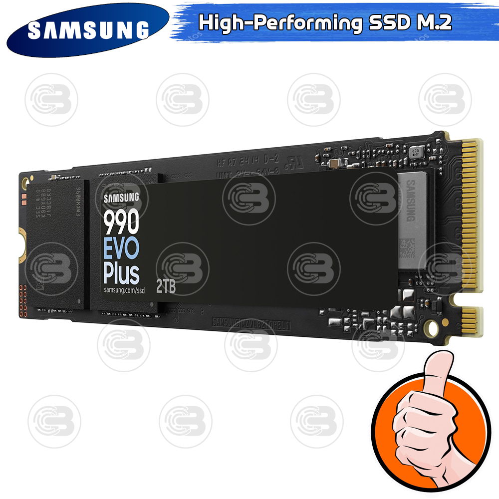 [CoolBlasterThai] SAMSUNG 990 EVO Plus NVMe M.2 SSD PCIe Gen 4.0 2TB ประกัน 5 ปี (MZ-V9S2T0BW)