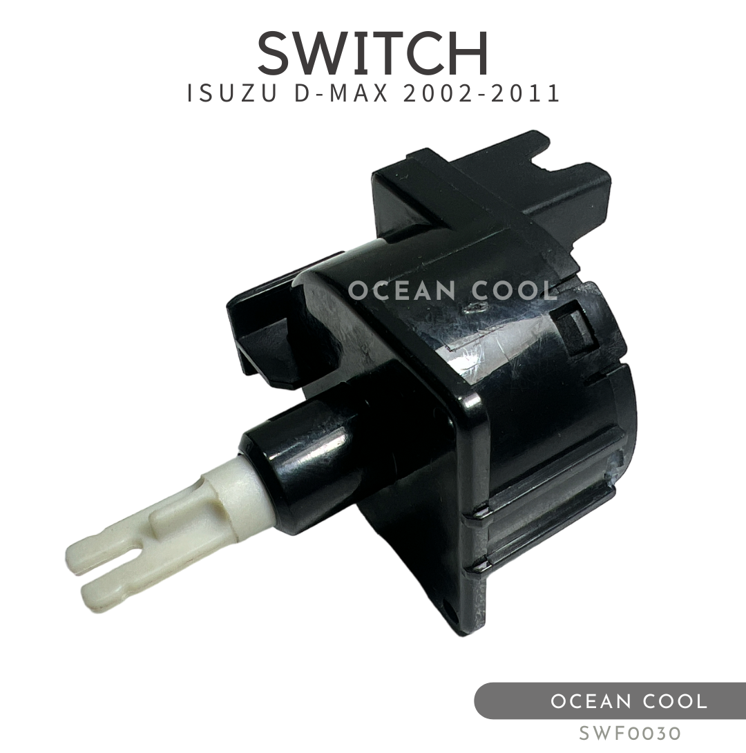 สวิทช์พัดลม อีซูซุ ดีแม็ก 2002 - 2011 มิวเซเว่น SWF0030 Switch Isuzu D-max ’02-’11, MU-7 สวิตเปิด - ปิด แอร์รถยนต์ พัดลมแอร์ สวิทซ์พัดลม