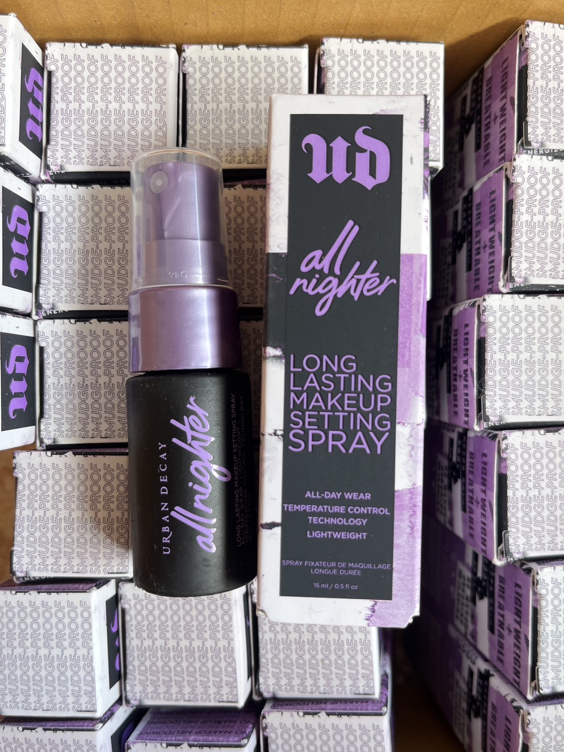 Urban Decay All Nighter Makeup Setting Spray Long Lasting ขนาดทดลอง 15ml. สเปรย์ "บล็อก" เมคอัพ