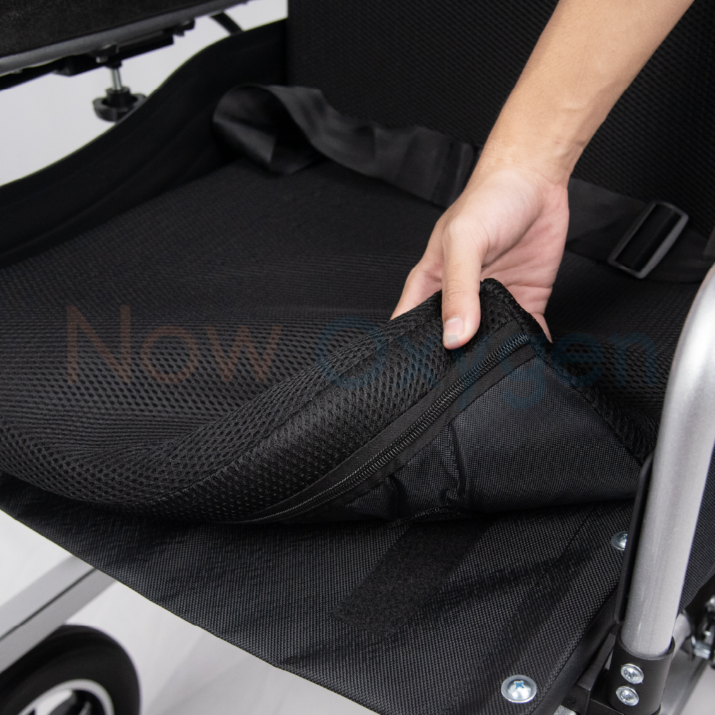 รถเข็นไฟฟ้า รุ่นพนักพิงสูง (High Back) ปรับเอนนอน ปรับยืดขาและเหยียดขา รับประกัน 1 ปี