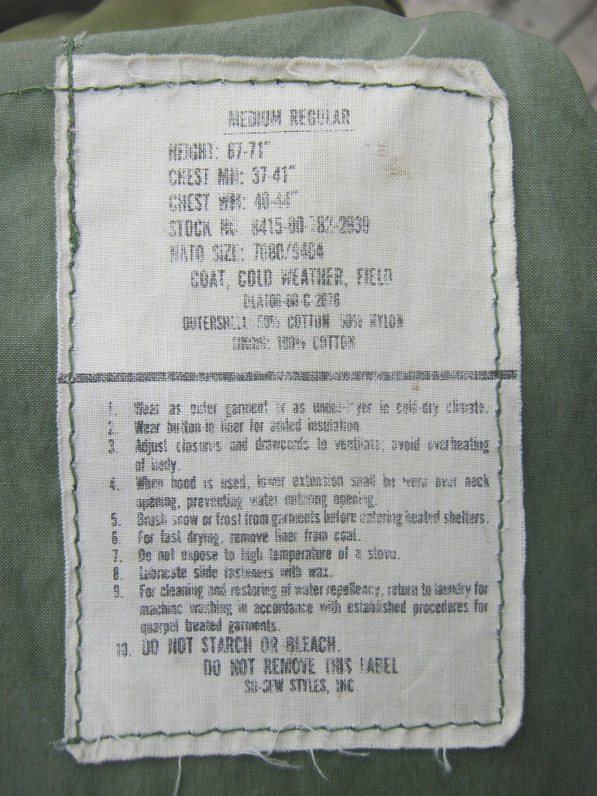 เสื้อทหาร M65