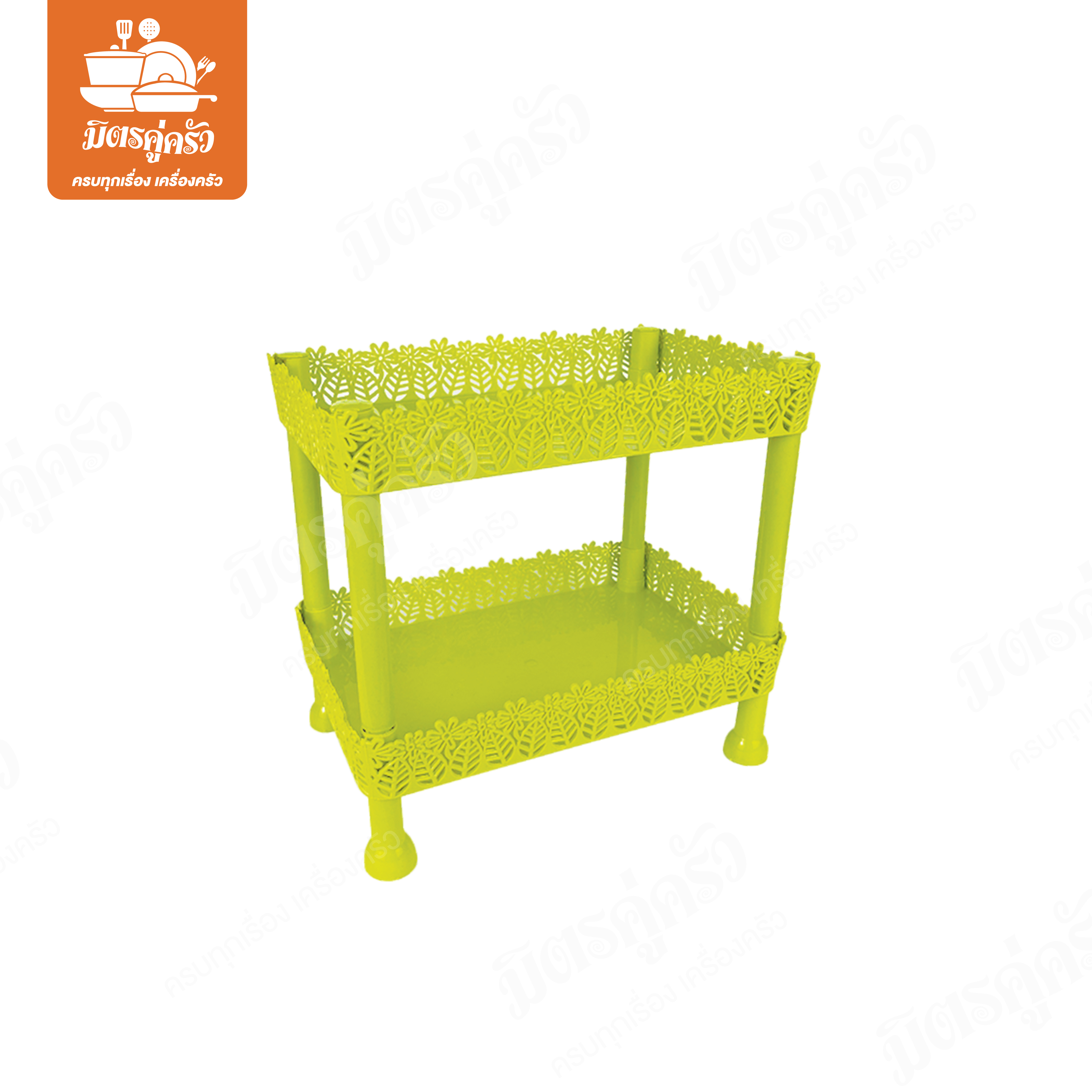 ชั้นต่อลายดอกไม้ สี่เหลี่ยม 76 AB (ชัดเจน)