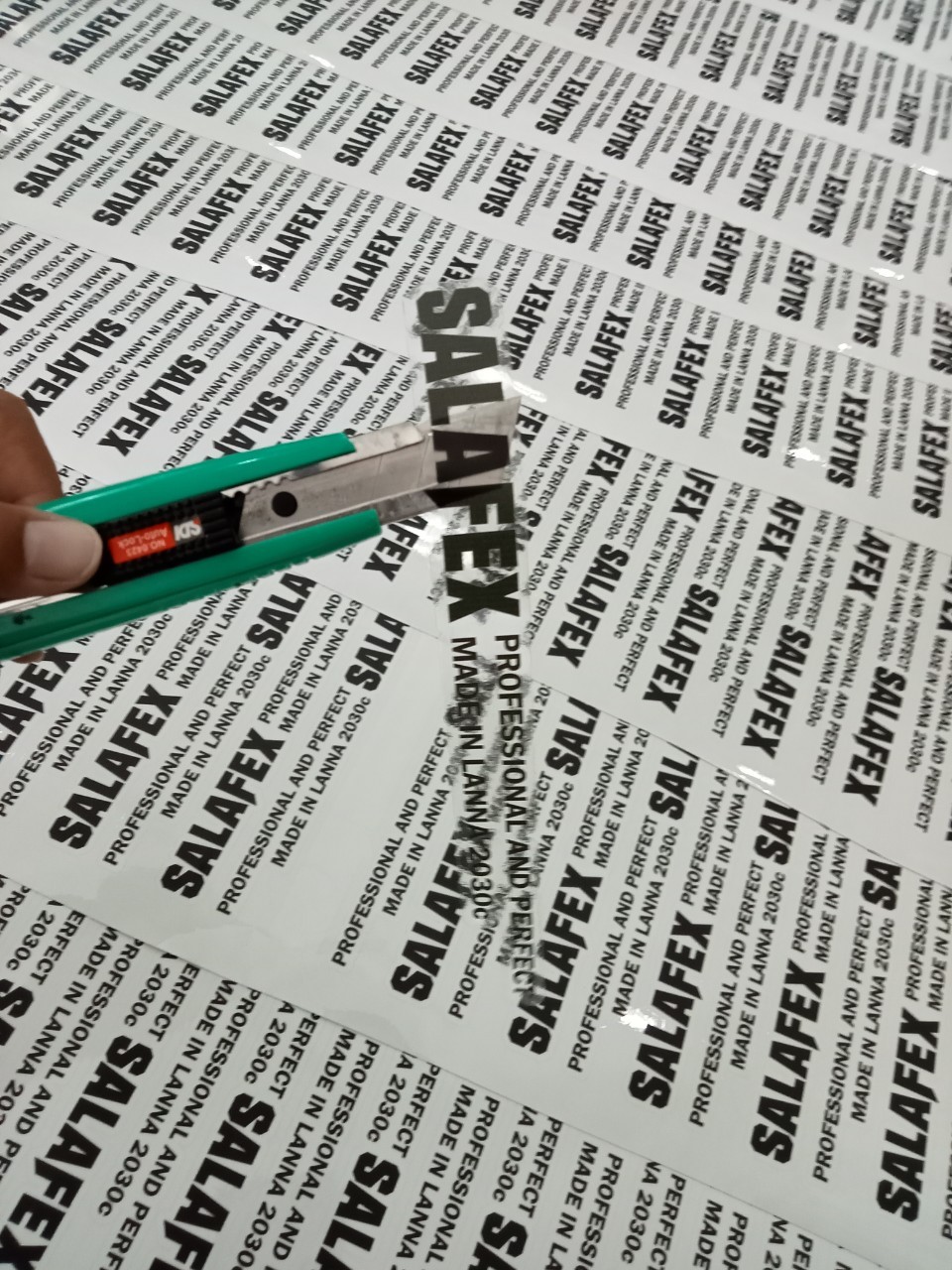 งานสติกเกอร์ไดคัท