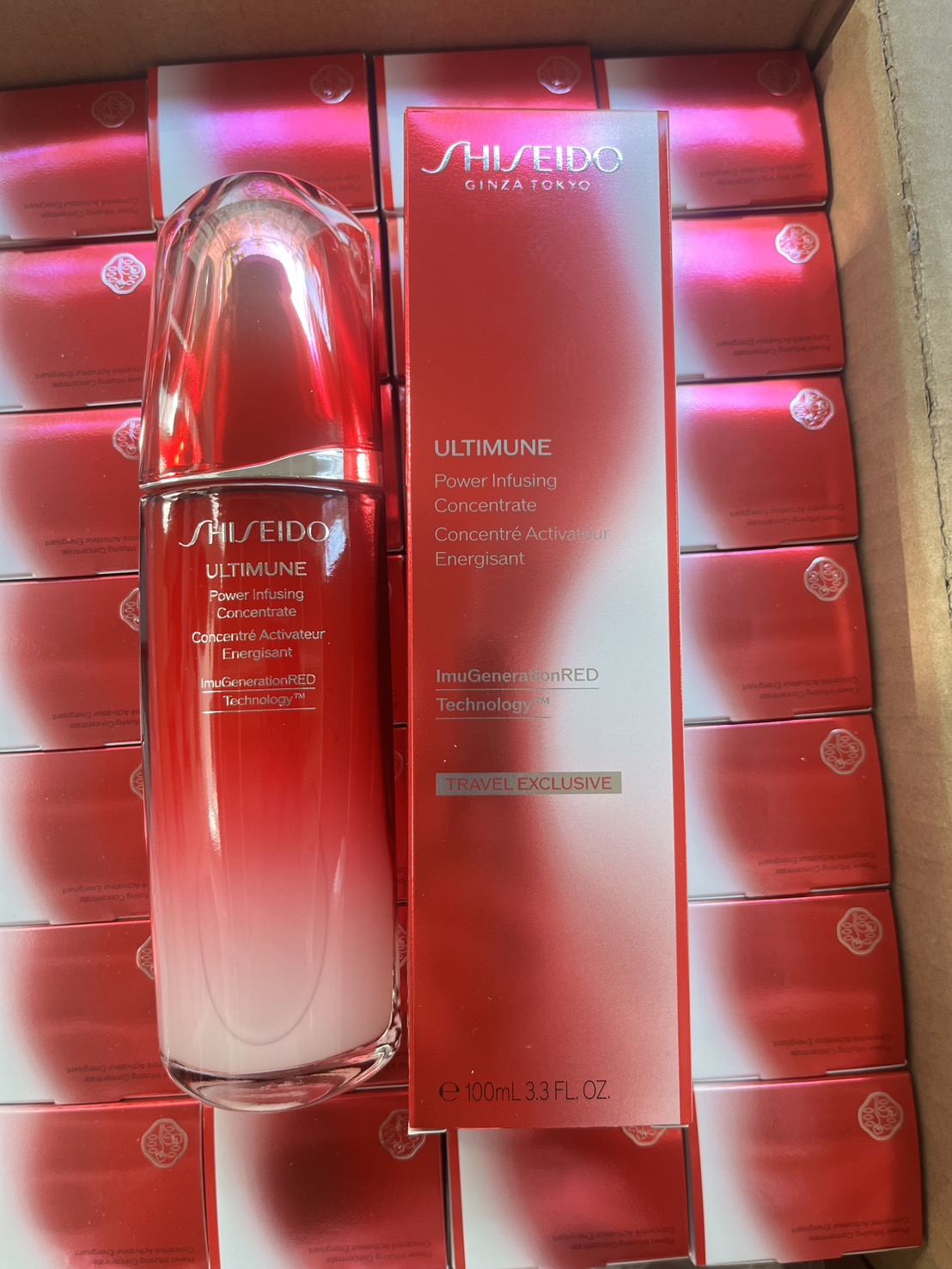 Shiseido Ultimune Power Infusing Concentrate 100ml. สินค้าหิ้วตปท. ของแท้