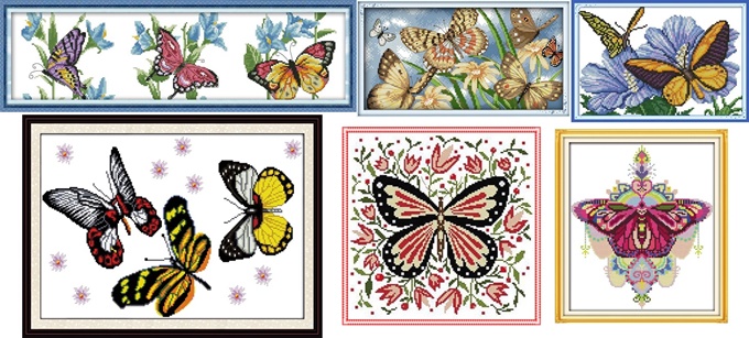 Butterflies (ไม่พิมพ์/พิมพ์ลาย)