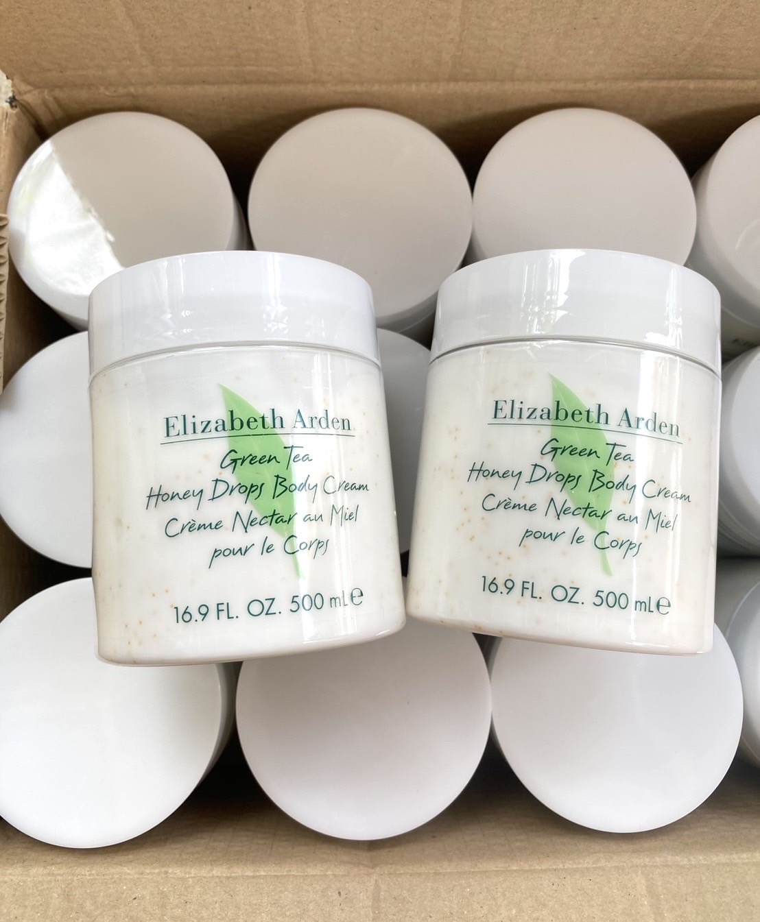 Elizabeth Arden Green Tea Honey Drops Body Cream 500ml. บอดี้ครีมสูตรเข้มข้น