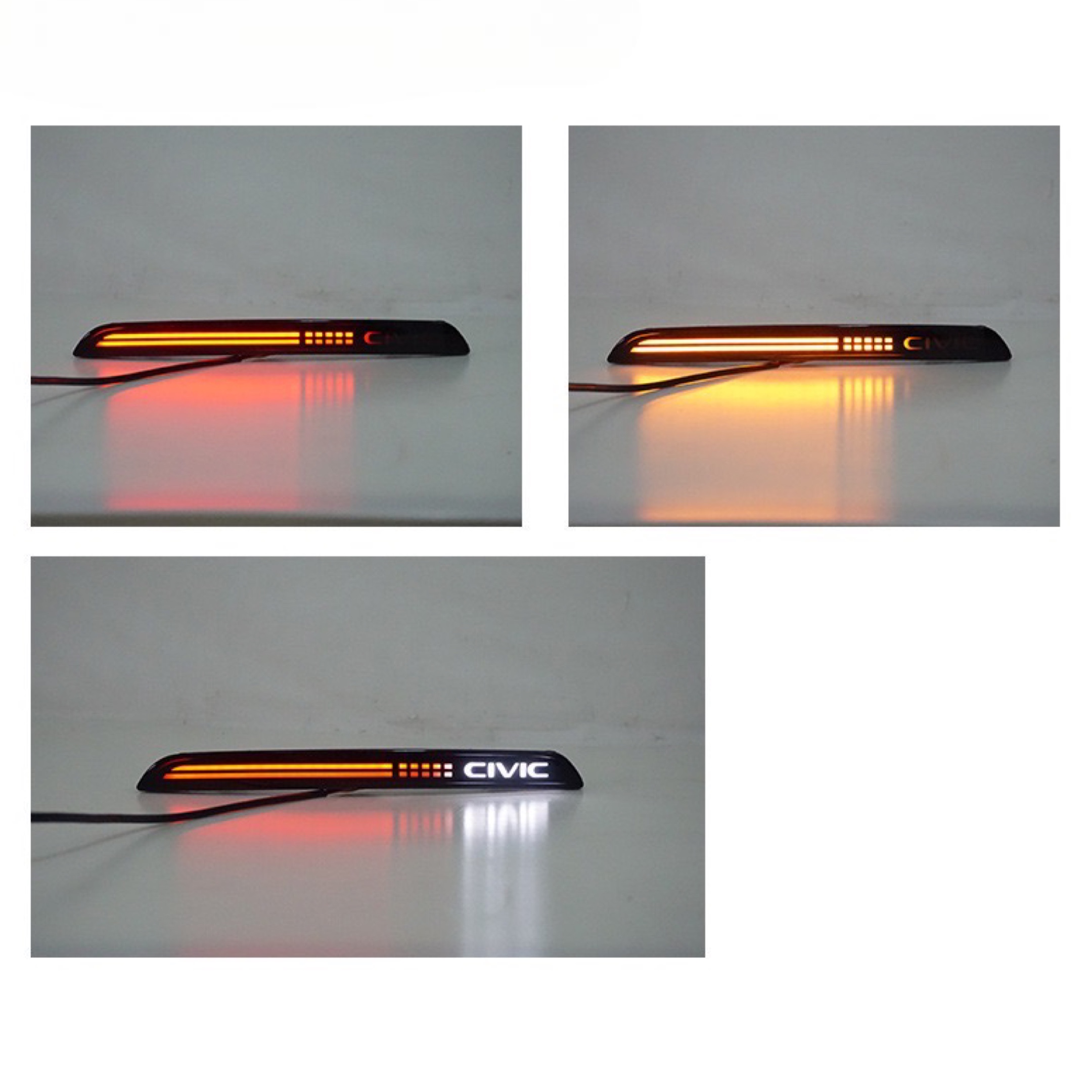 ไฟทับทิมกันชนท้าย Honda Civic FE รุ่น V.1