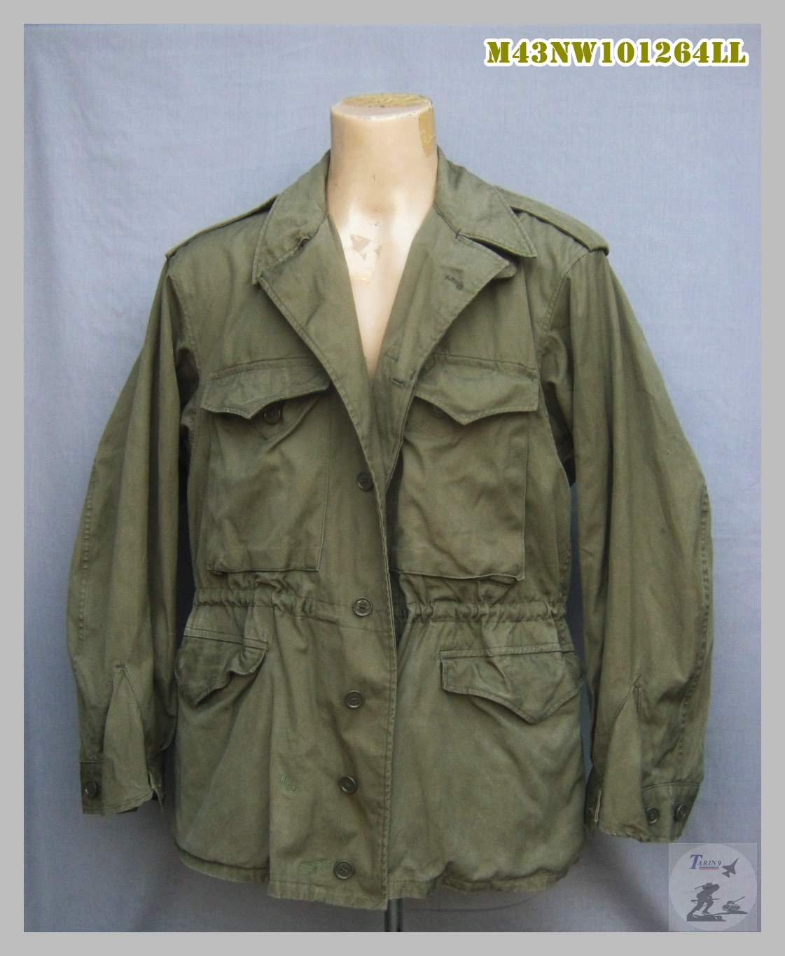 เสื้อทหาร norway norwegian army combat field jacket Large Long
