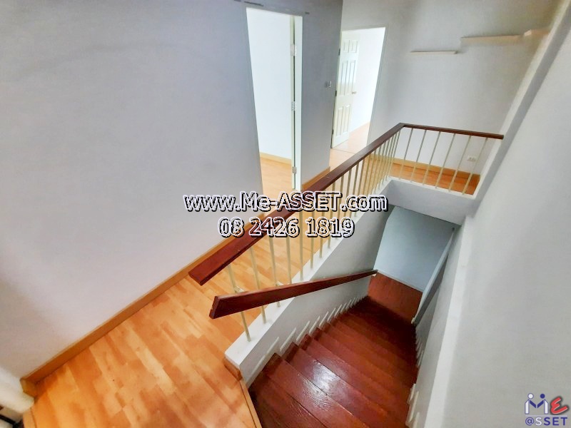 ขายและเช่าทาวน์โฮม โซนเลียบคลองพระอุดม ซอยวัดท่าเกวียน เชื่อมถนนกาญจนาภิเษก ถนน345 ใกล้บริษัทซีพีแรม คลังสินค้า7-11 คลังสินค้าเทสโก้โลตัส ตลาดวัดทองสะอาด : มบ.บ้านสวนธนาการ์เด้น : 2 ชั้น 22.7 ตร.วา