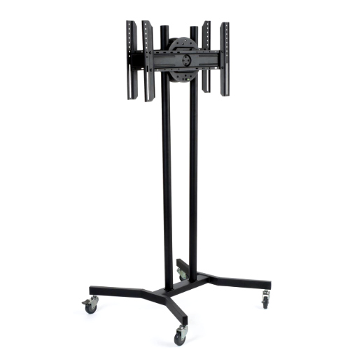 ขาตั้งทีวี ENIX-RT2 360° Rotate Flat Panel TV Stand cart with 2 Mounts for 37"-70" Double-sided, Max VESA 600x400 (mm), Weight Capacity 50 Kg.