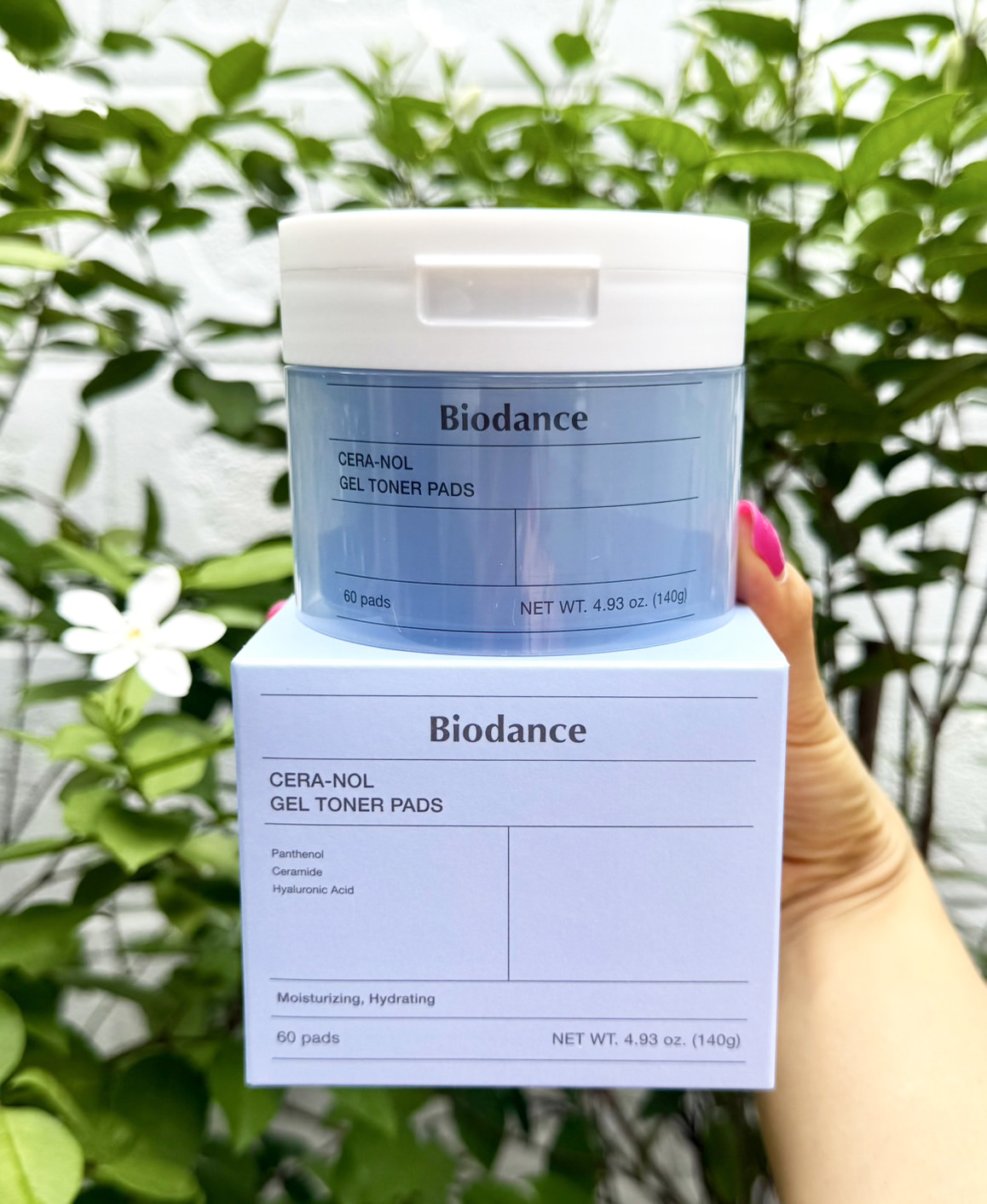 โทนเนอร์แพด กระปุกฟ้า Biodance Cera-nol Gel Toner Pads