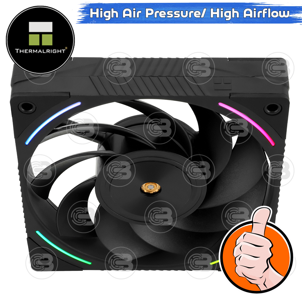 [CoolBlasterThai] Thermalright TL-K12R Reverse Fan Case Optimized Static Pressure ARGB (size 120 mm.) ประกัน 3 ปี
