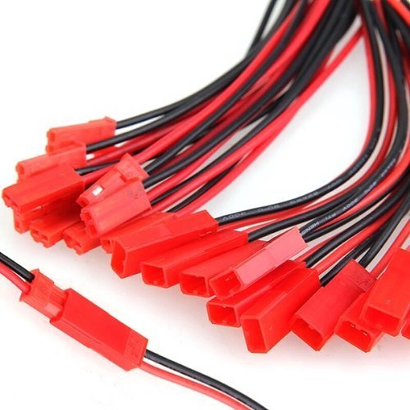 สายไฟและปล๊กเชื่อมต่อ JST Connector Plug Cable 2 Pin 30cm.