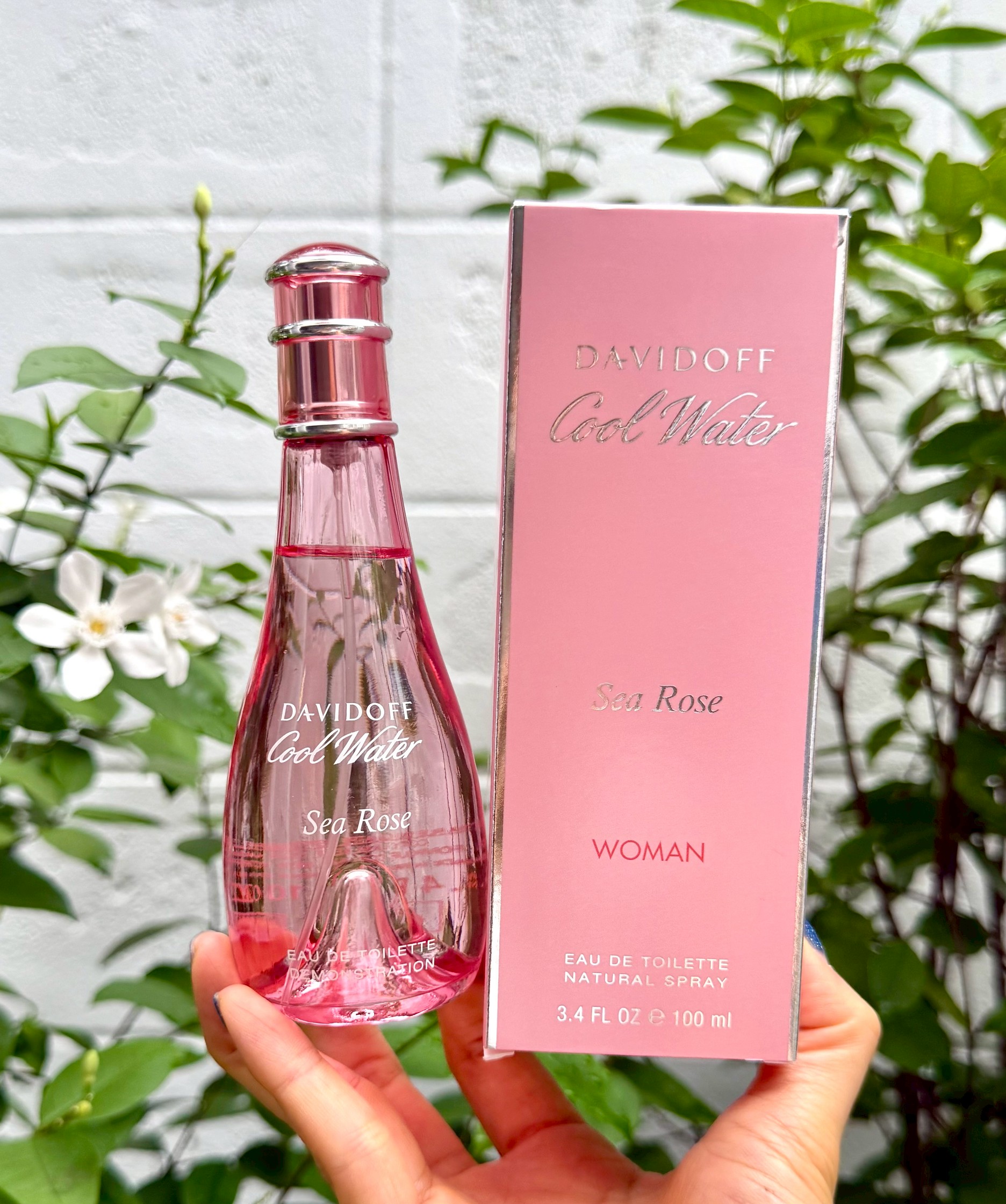 Davidoff Cool Water Sea Rose Eau De Toilette 100ml. [กล่องขาย] ของแท้ 100%
