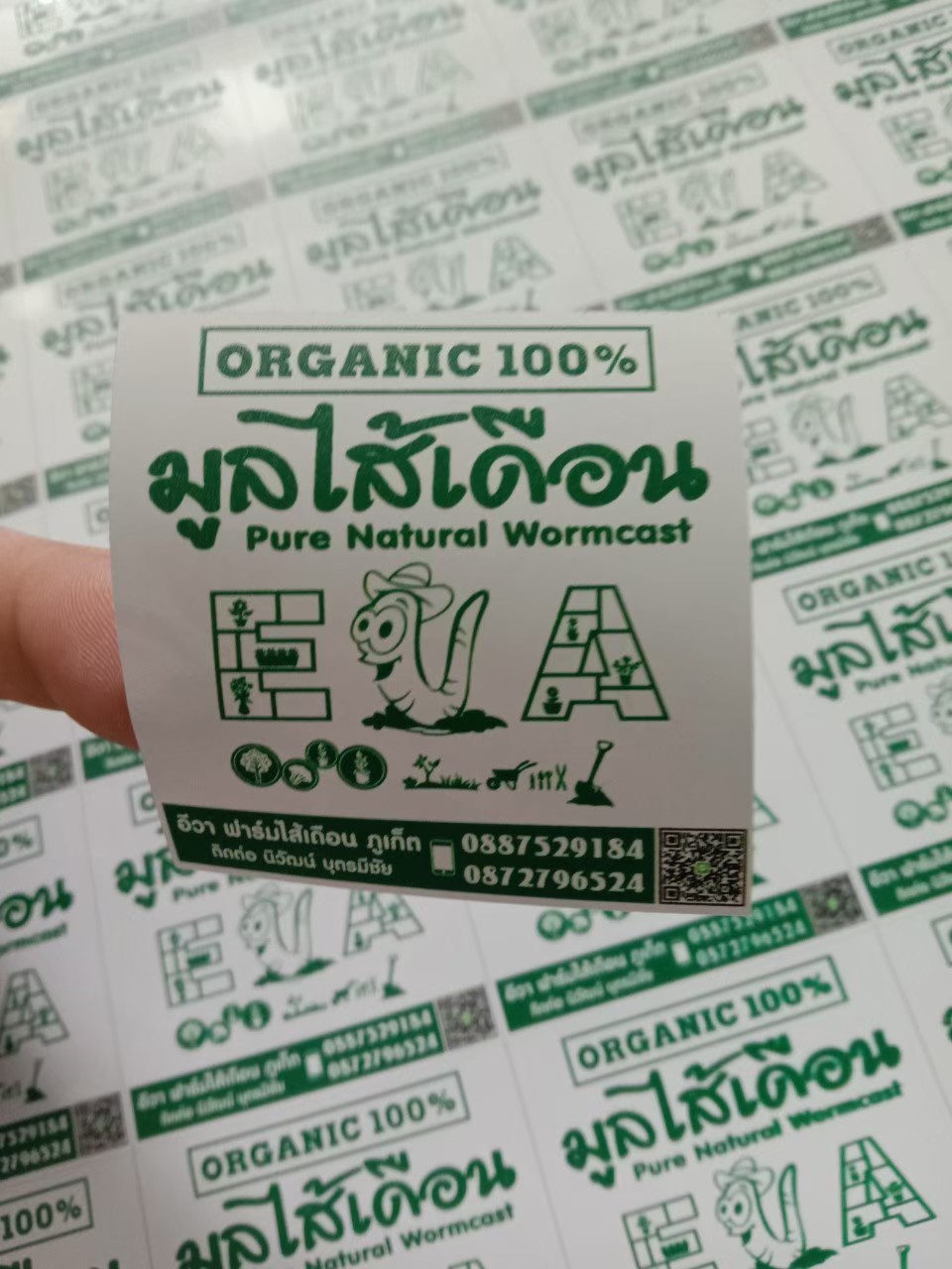 งานสติกเกอร์ไดคัท