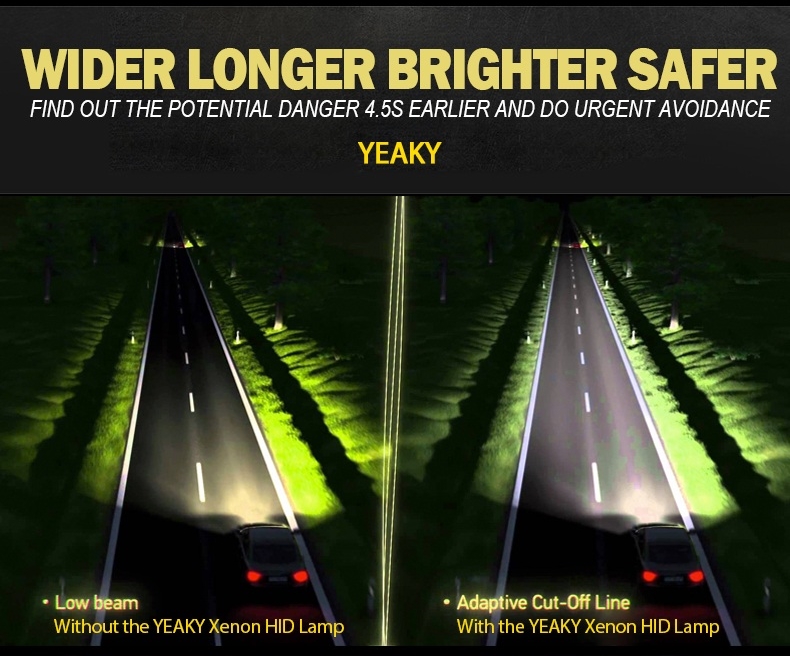 ชุดไฟหน้า HID รุ่น T4 5500K CX-3