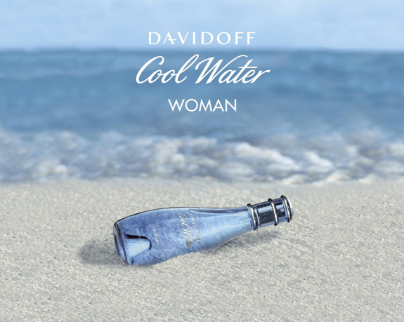 Davidoff Cool Water for Women EDT ขนาด 50ml. ของแท้ ขนาดพกพา