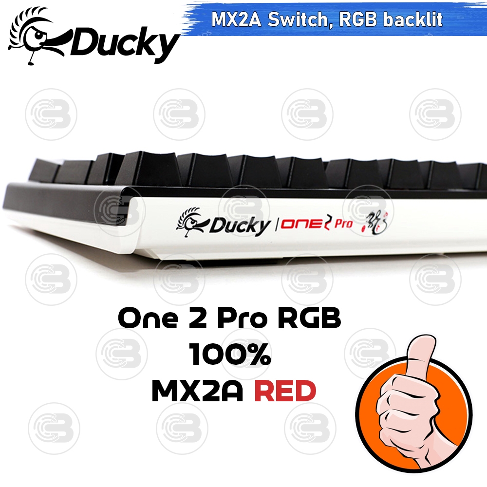 [CoolBlasterThai] Ducky One 2 Pro RGB RED MX2A Switch 100% TH/EN