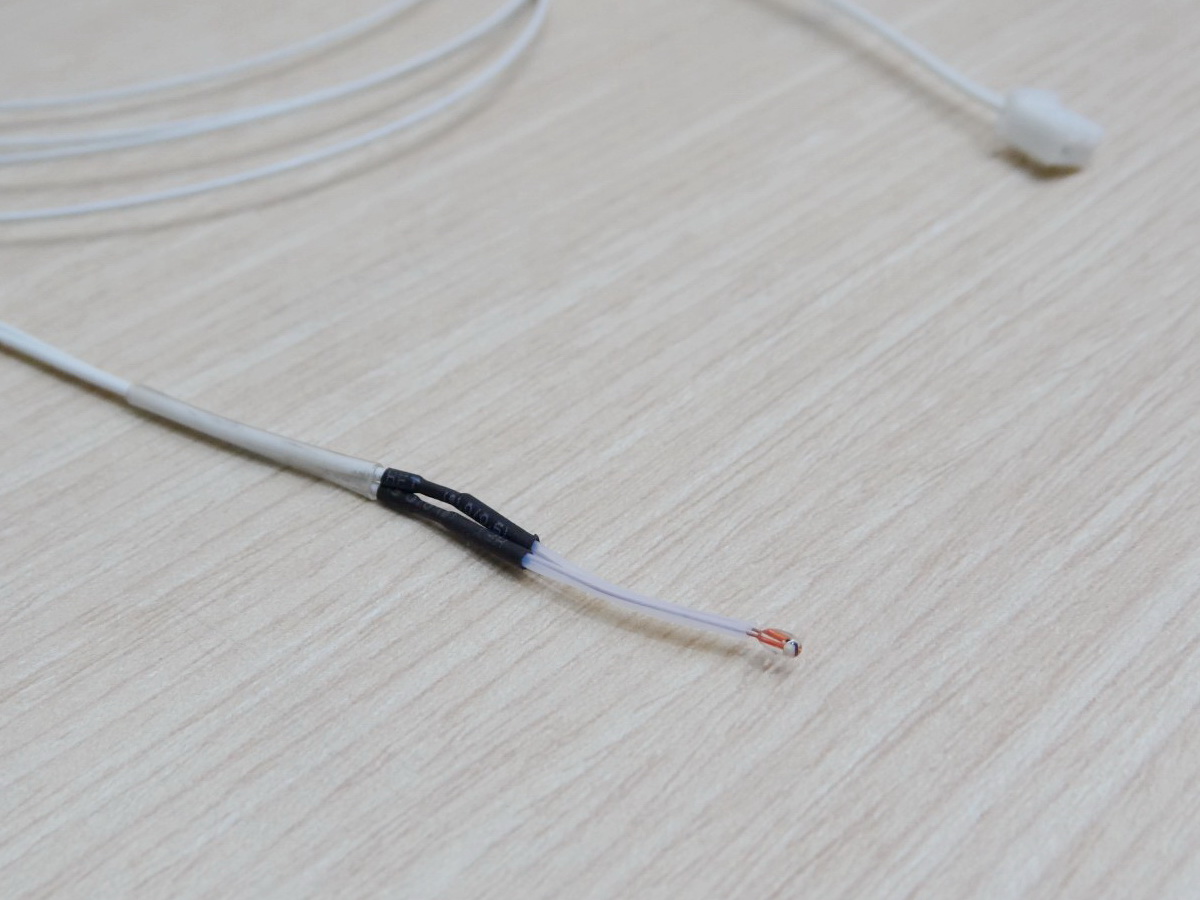 NTC100K Thermistor glass bead B3950 with xh254 connector. 1m