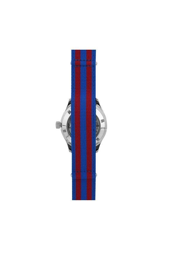 SEIKO Barcelona Automatic Men's Watch Fabric Strap รุ่น SRP305K1
