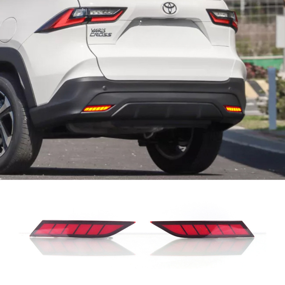 ไฟทับทิมท้าย ไฟกันชนท้าย LED โตโยต้ายาริสครอส Toyota Yaris Cross