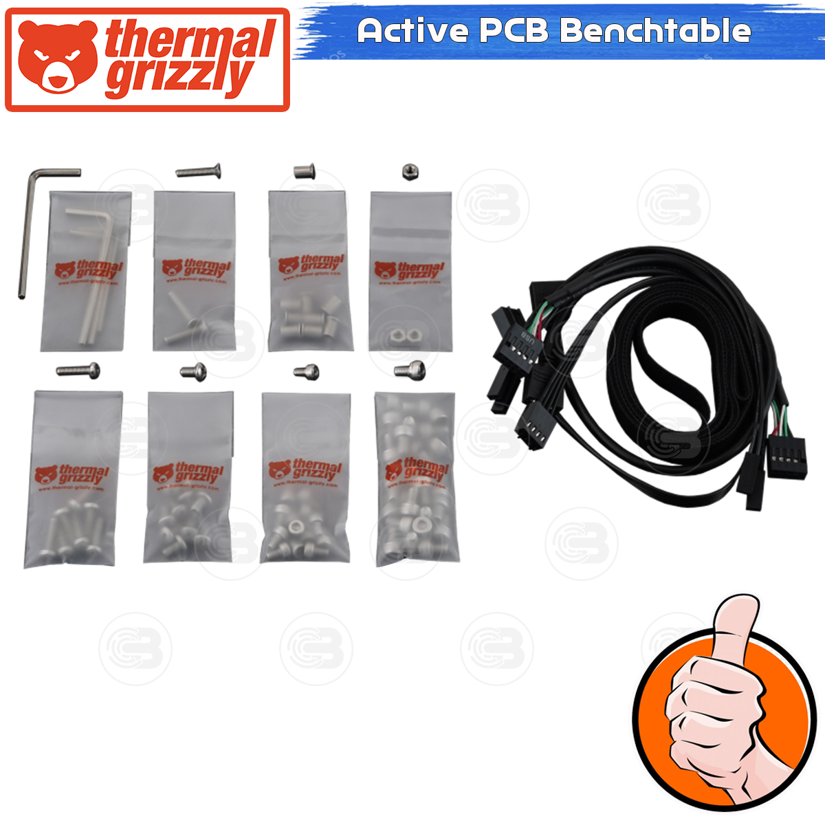 [CoolBlasterThai] Thermal Grizzly Der8enchtable Active PCB Benchtable