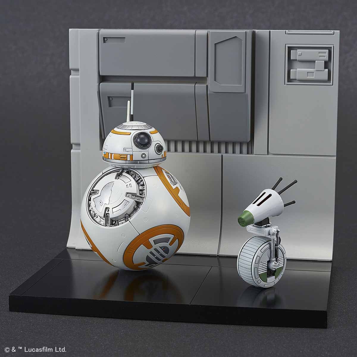 1/12 BB-8 & D-O Diorama Set BANDAI - Star Wars