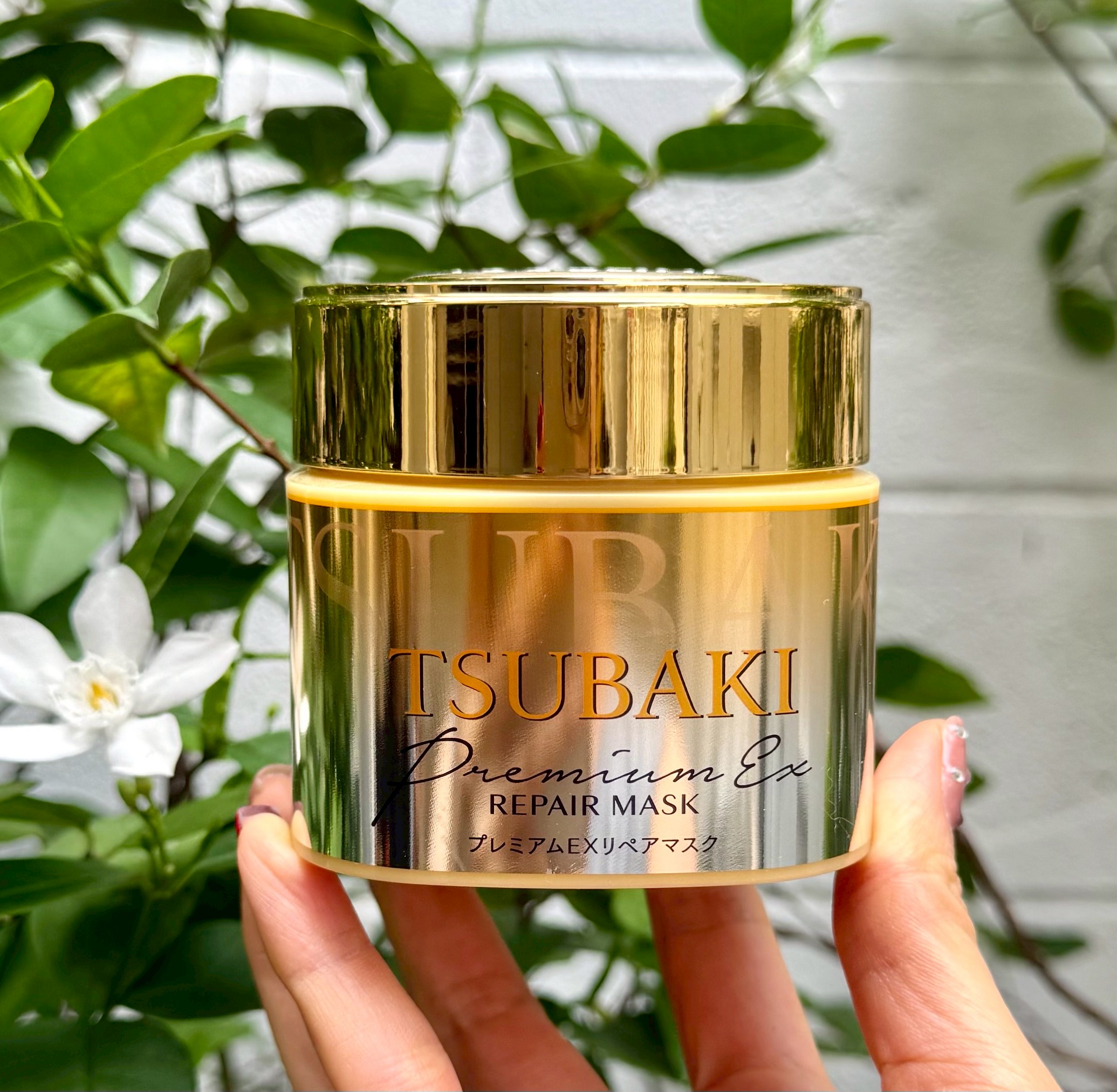 TSUBAKI Premium EX Repair Mask 180g. ทรีทเม้นบำรุงผมเข้มข้น ของแท้ (1กระปุก)