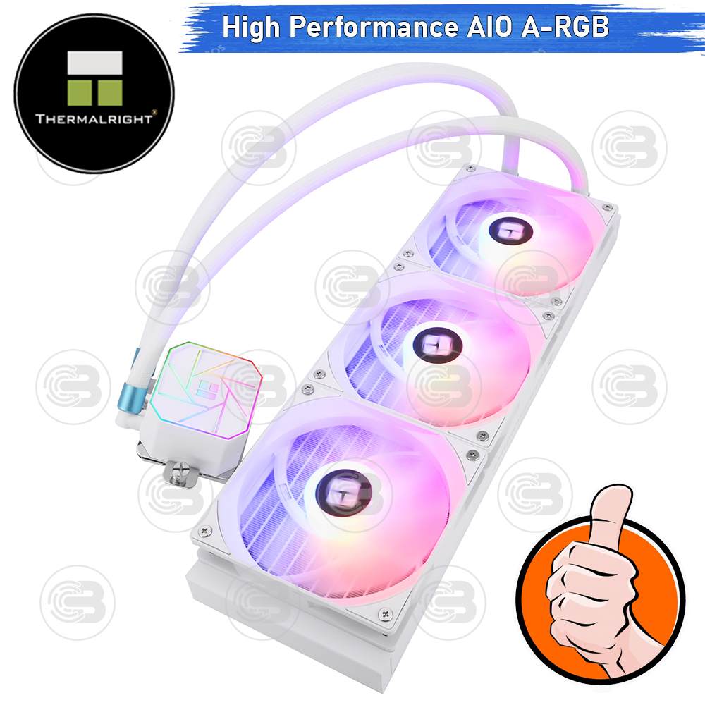 [CoolBlasterThai] Thermalright Aqua Elite 360 WHITE V3 ARGB AIO Liquid CPU Cooler (AM5/LGA1851 Ready) ประกัน 3 ปี