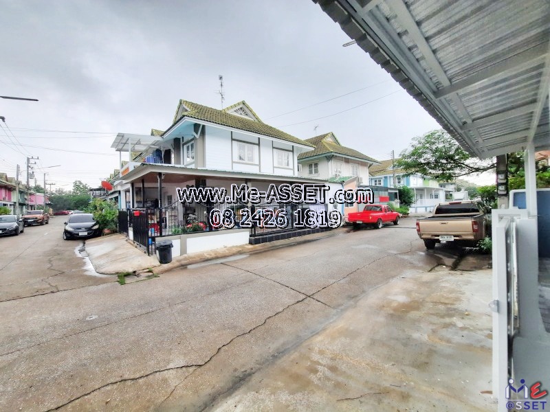 ขายทาวน์เฮ้าส์ หลังริม รีโนเวทใหม่ ย่าน รังสิต ธัญบุรี คลองสาม คลองหลวง ตลาดไทยสมบูรณ์ : ม.พฤกษาบี รังสิต-คลองสาม : 2 ชั้น 24 ตร.วา