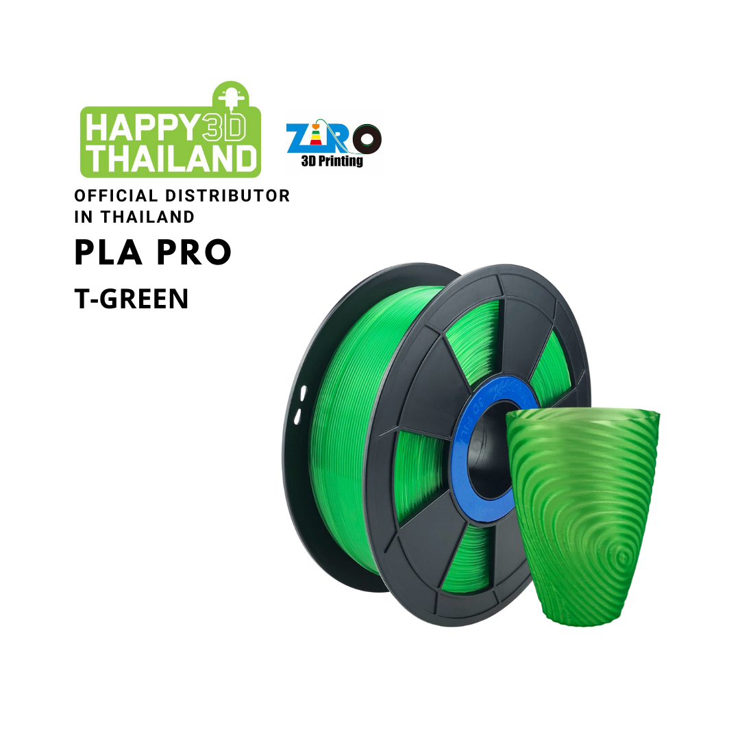Ziro เส้นพลาสติก PLA Pro / + โปร่งแสง.12 สี Translucent & Fluorescent.1.75mm, 1kg