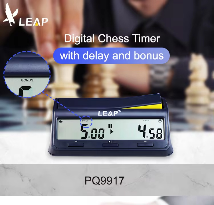 นาฬิกาจับเวลาหมากรุก ครอสเวิร์ด เอแม็ท คำคม Leap Digital Clock PQ9917