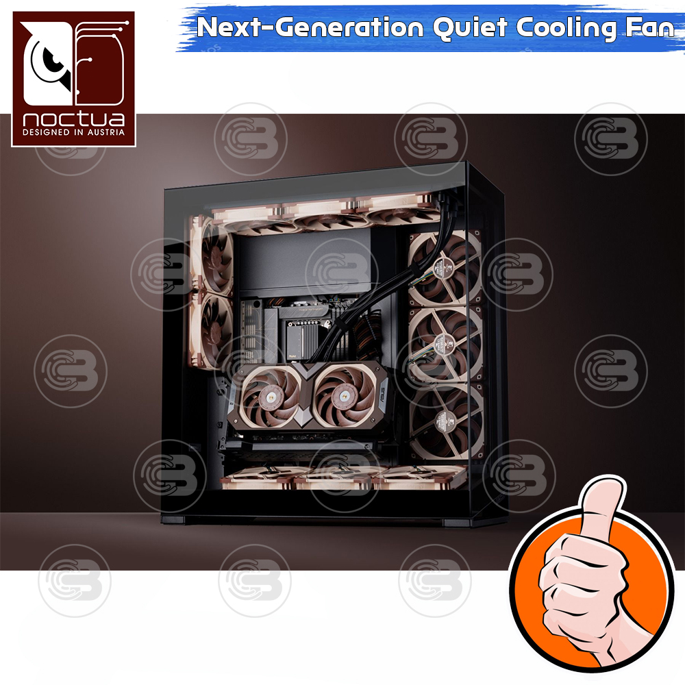 [CoolBlasterThai] Noctua NF-A14x25 G2 PWM Sx2-PP PC Fan Case (size 140 mm.) ประกัน 6 ปี